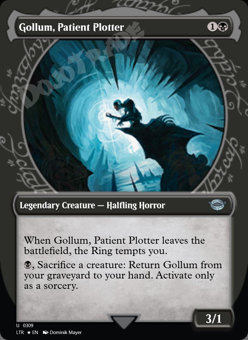 Gollum, Patient Plotter (Showcase) FOIL