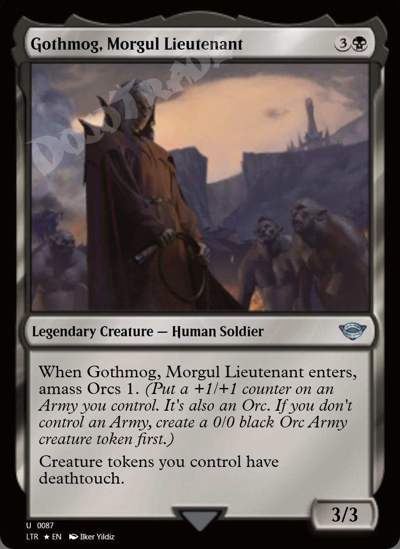 Gothmog, Morgul Lieutenant FOIL