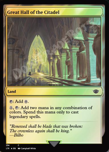 Great Hall of the Citadel FOIL