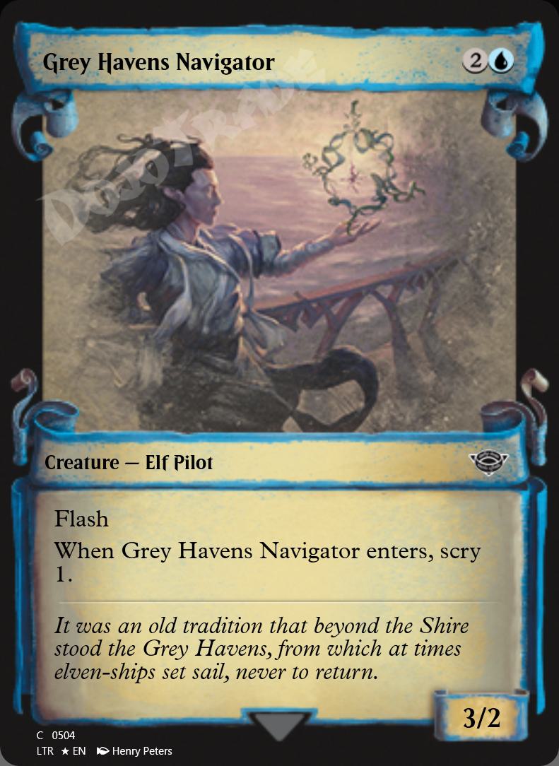 Grey Havens Navigator (Showcase Scrolls) FOIL