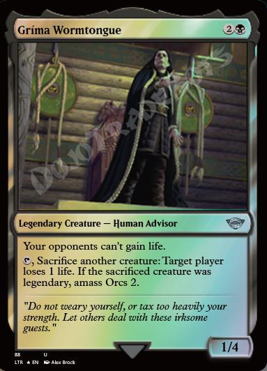 Grima Wormtongue FOIL