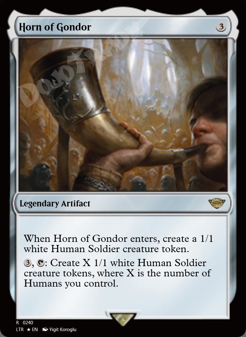 Horn of Gondor FOIL