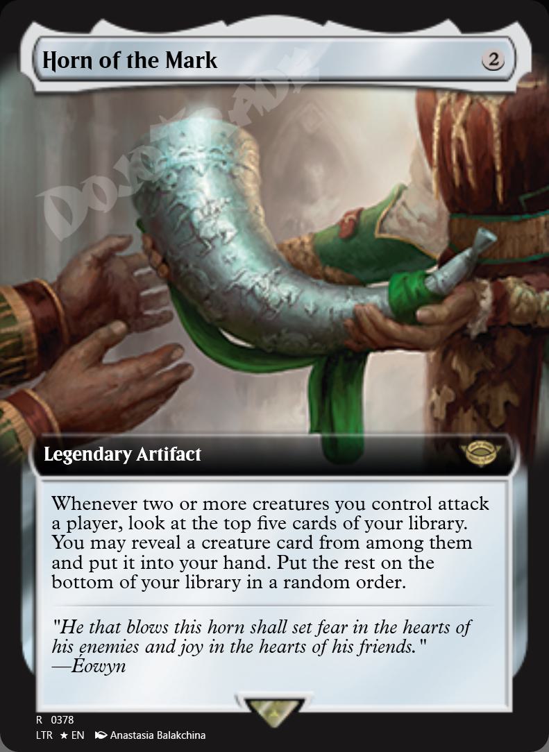 Horn of the Mark (Extended Art) FOIL