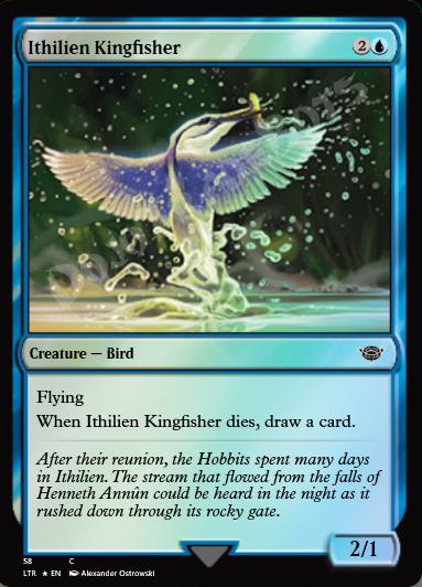 Ithilien Kingfisher FOIL