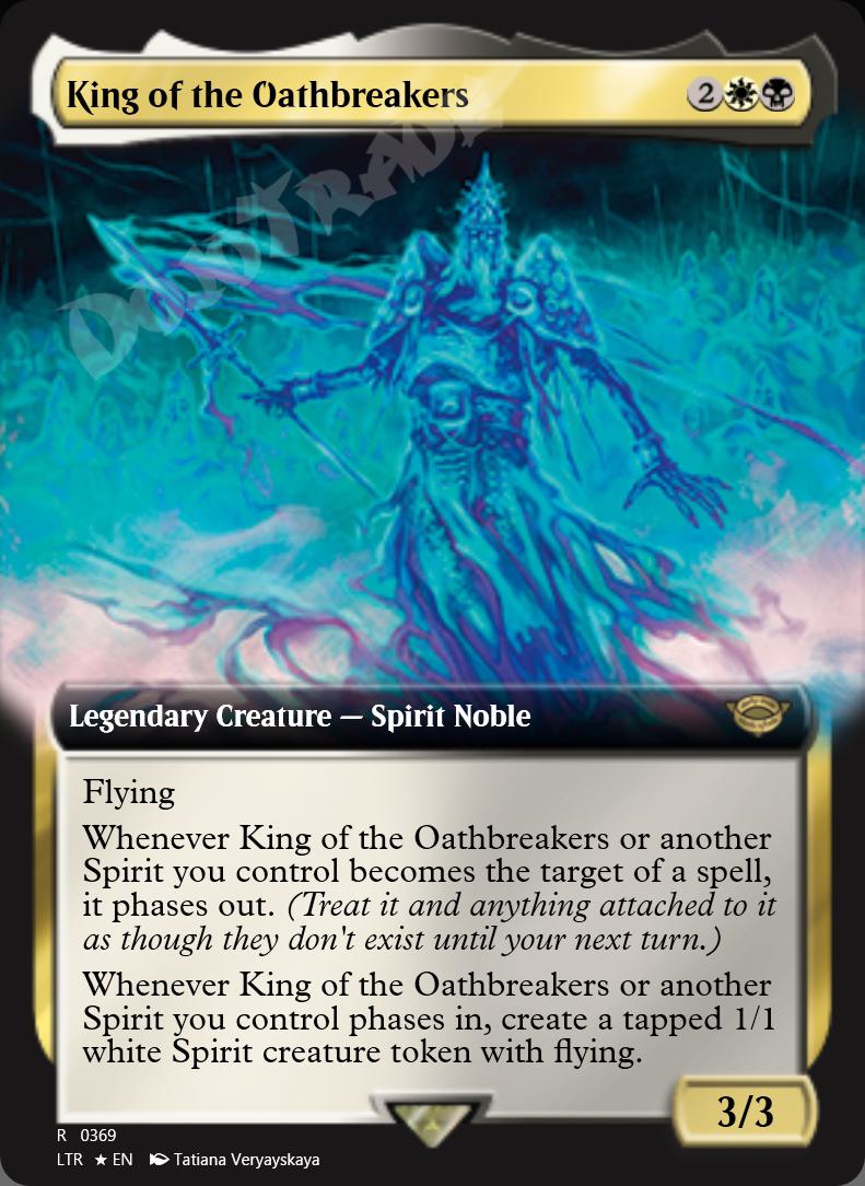 King of the Oathbreakers (Extended Art) FOIL