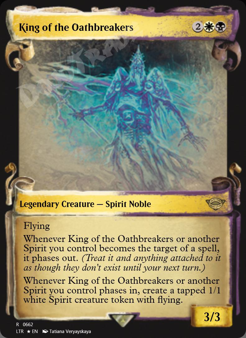 King of the Oathbreakers (Showcase Scrolls) FOIL