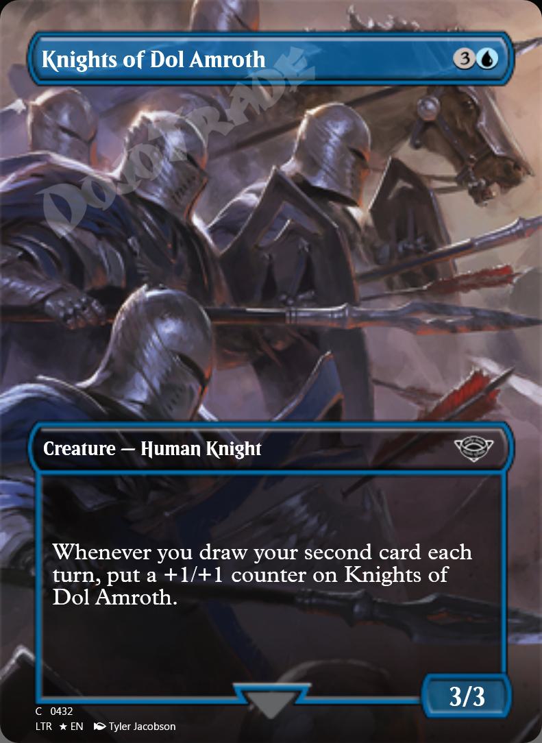 Knights of Dol Amroth (Borderless) FOIL