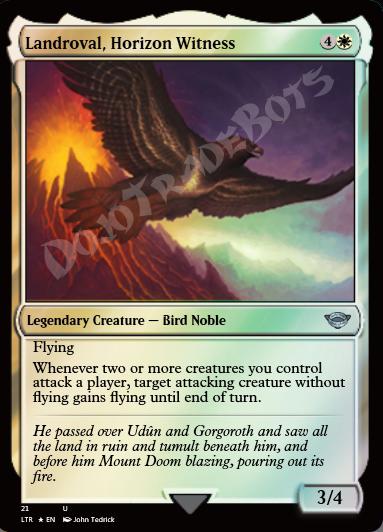 Landroval, Horizon Witness FOIL