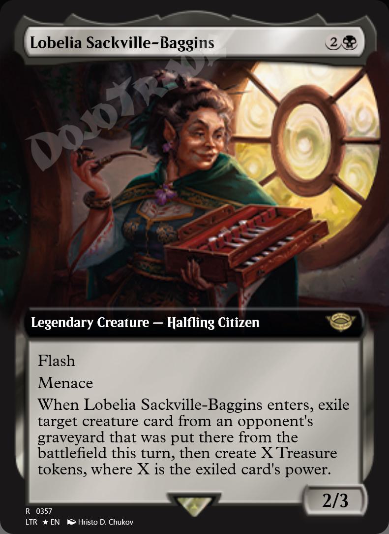 Lobelia Sackville-Baggins (Extended Art) FOIL