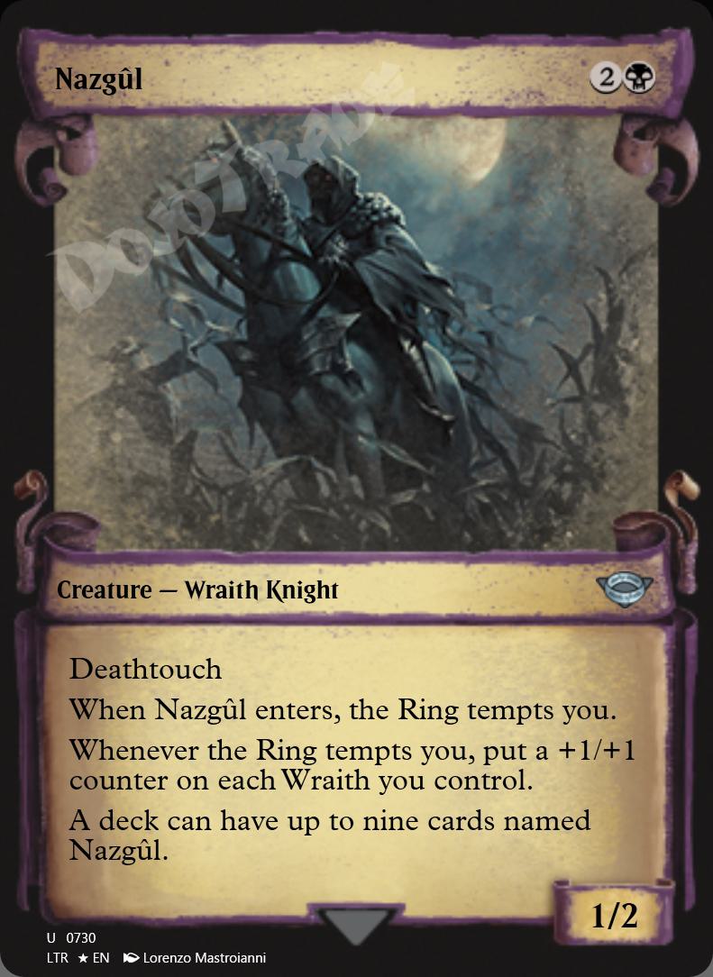 Nazgul (Showcase Scrolls) FOIL