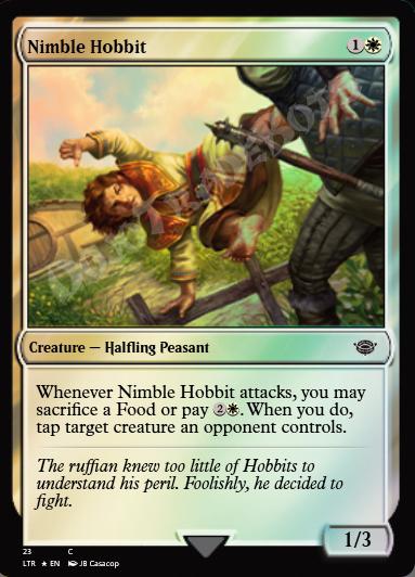 Nimble Hobbit FOIL