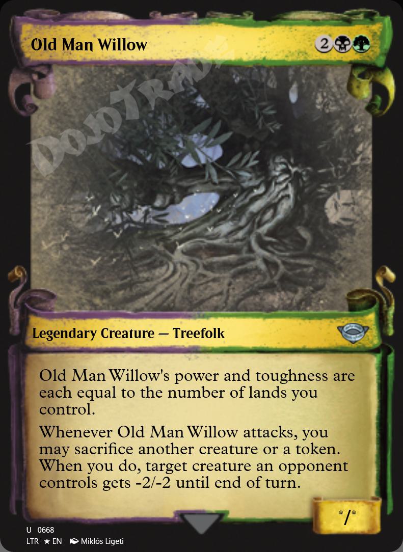 Old Man Willow (Showcase Scrolls) FOIL