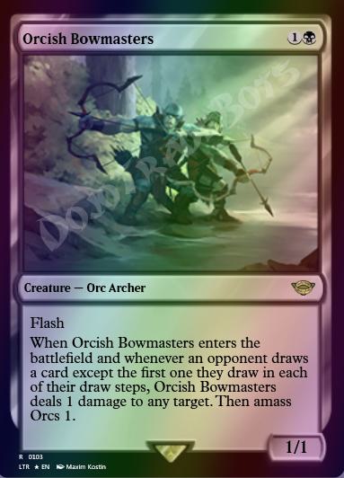 Orcish Bowmasters FOIL