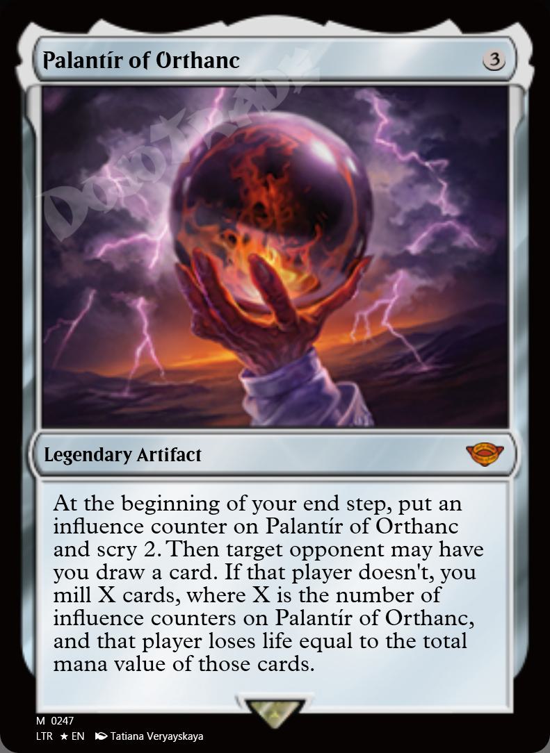 Palantir of Orthanc FOIL