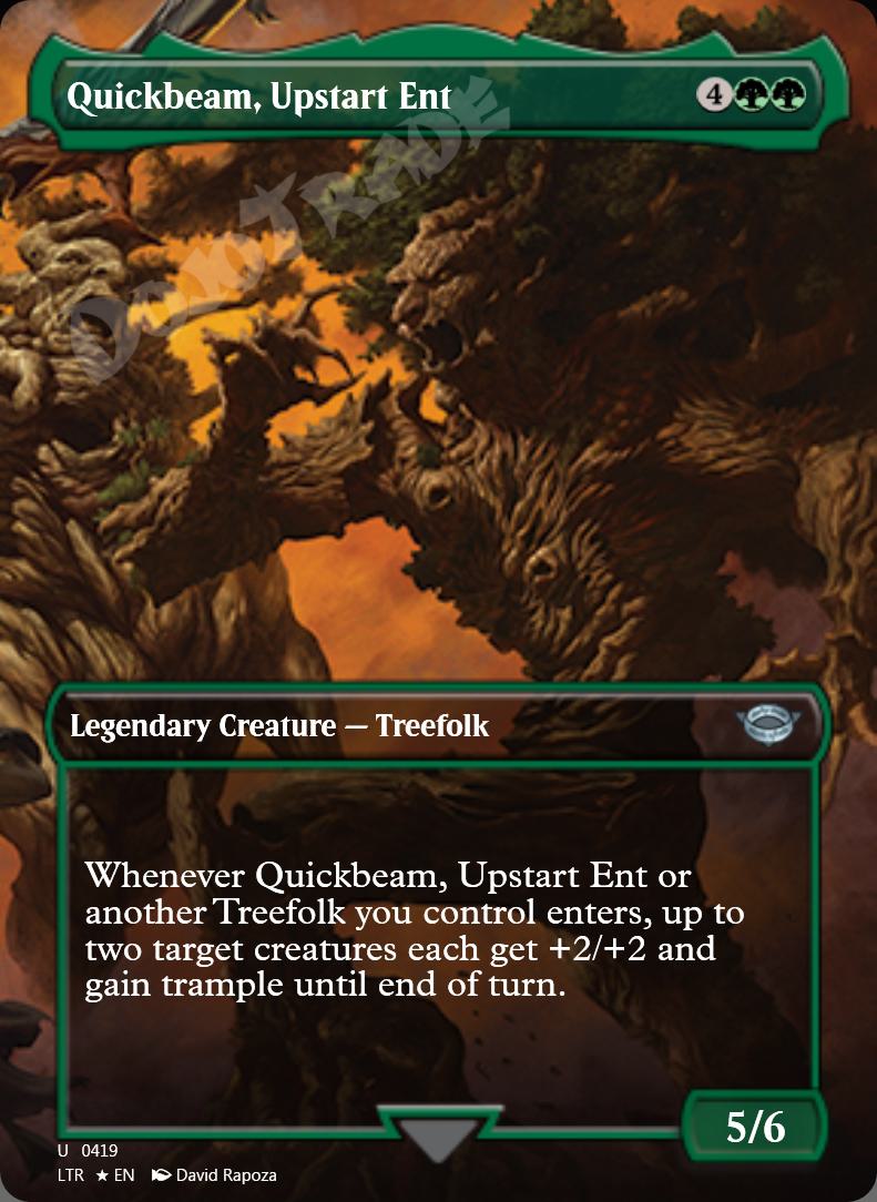 Quickbeam, Upstart Ent (Borderless) FOIL