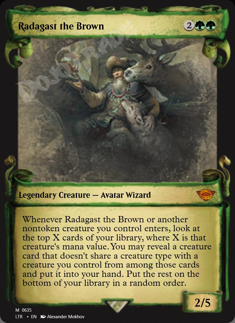 Radagast the Brown (Showcase Scrolls)