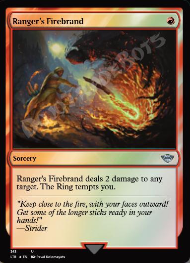 Ranger's Firebrand FOIL