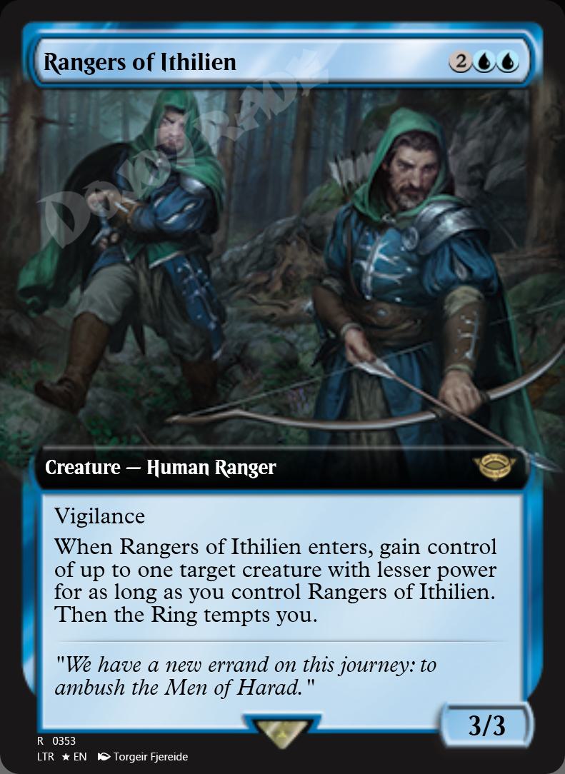 Rangers of Ithilien (Extended Art) FOIL