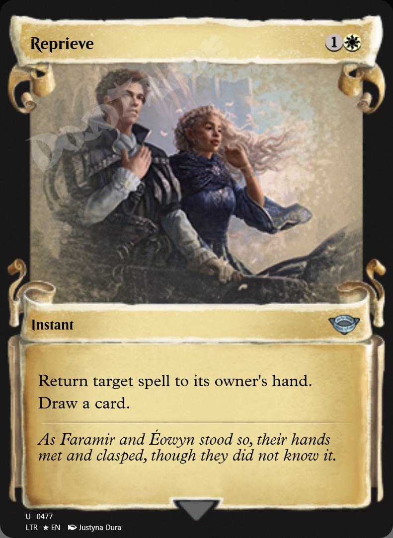 Reprieve (Showcase Scrolls) FOIL