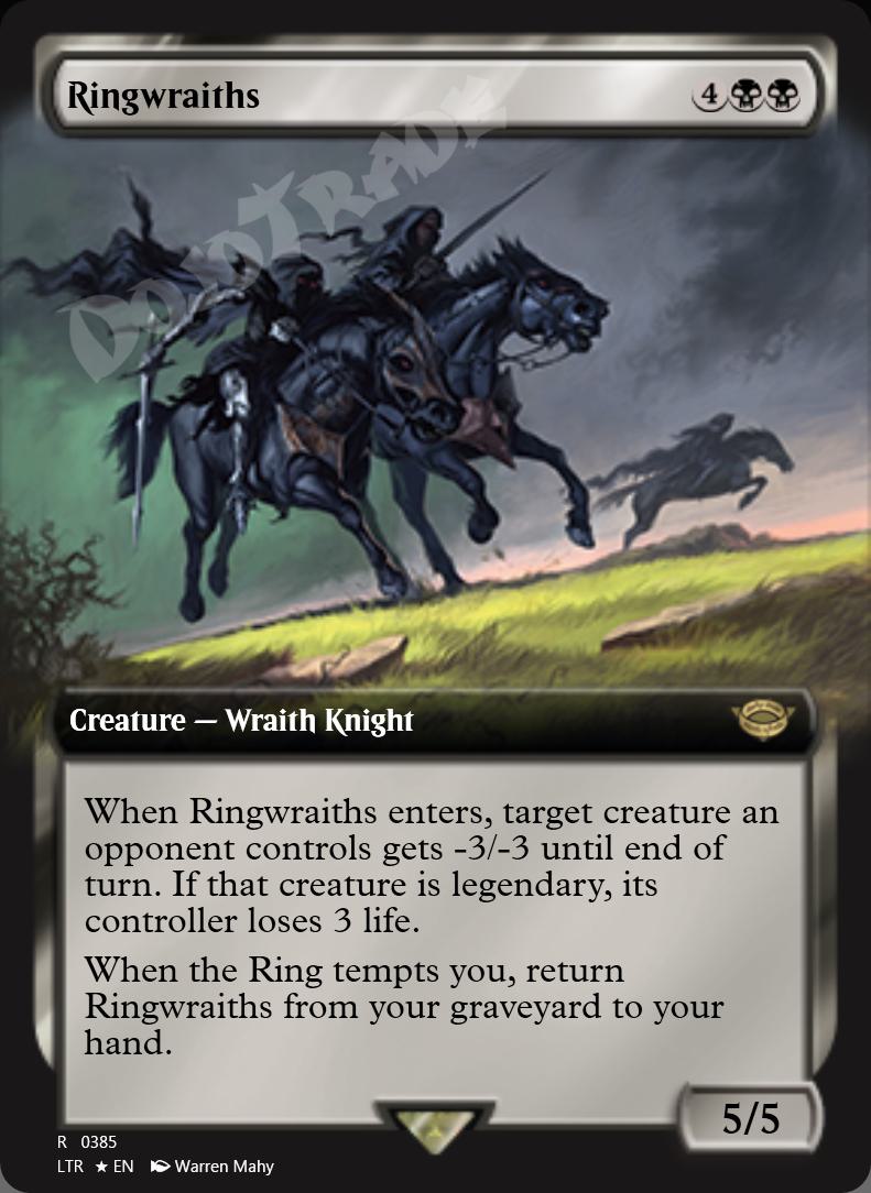 Ringwraiths (Extended Art) FOIL