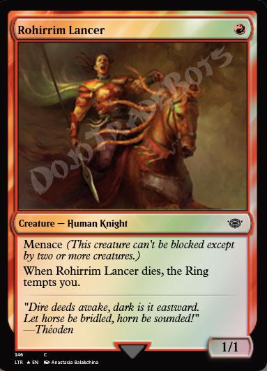 Rohirrim Lancer FOIL