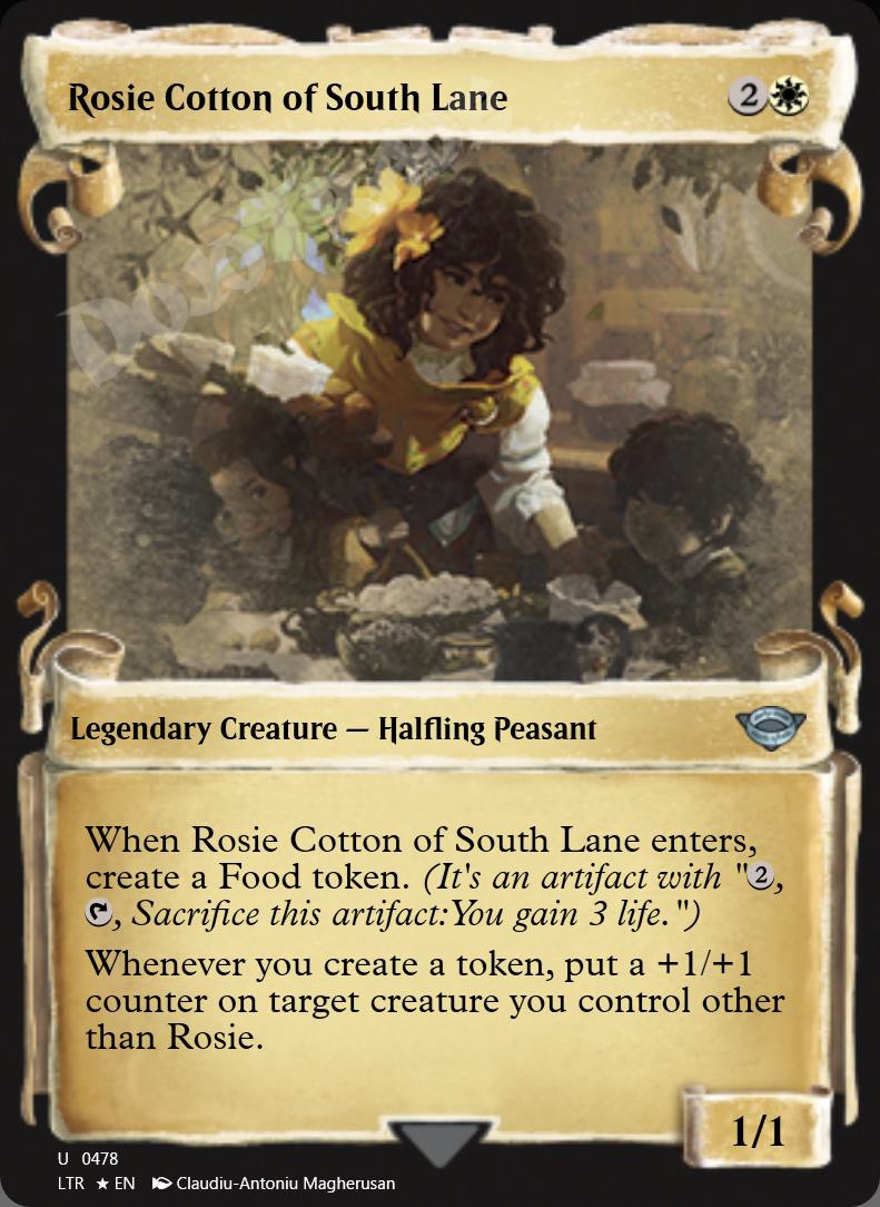 Rosie Cotton of South Lane (Showcase Scrolls) FOIL