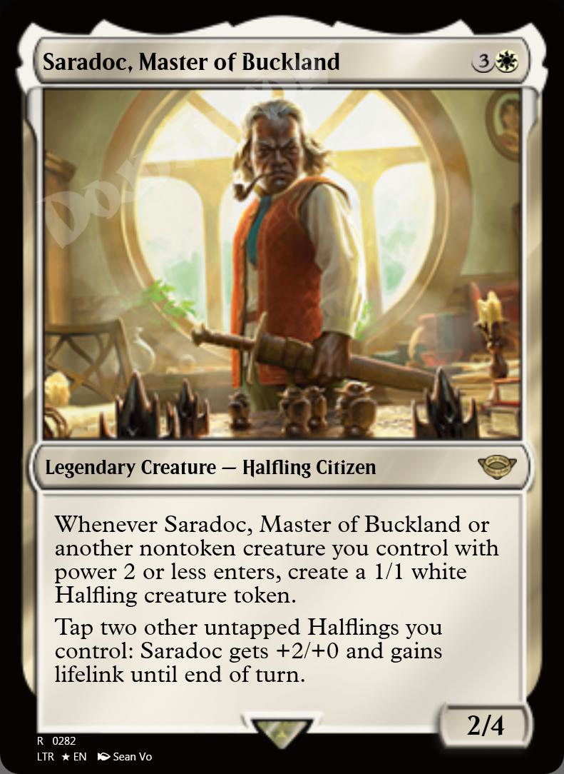 Saradoc, Master of Buckland (Jumpstart) FOIL