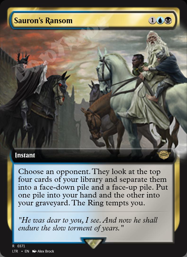 Sauron's Ransom (Extended Art)