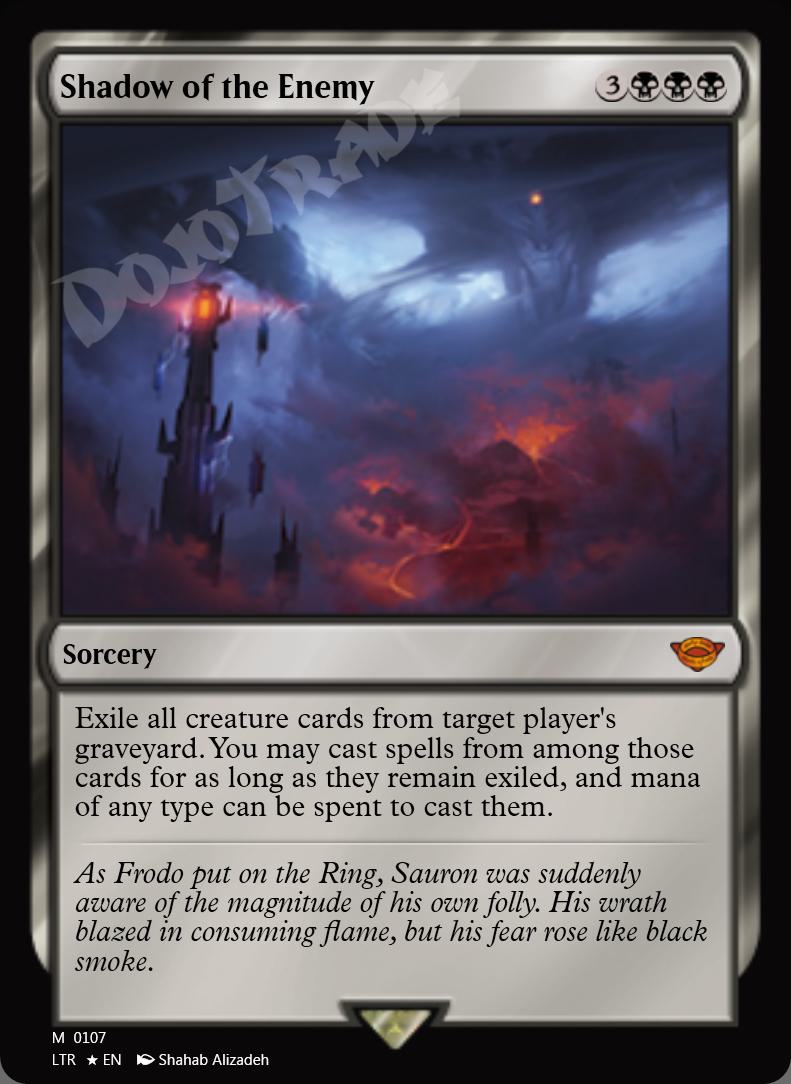 Shadow of the Enemy FOIL