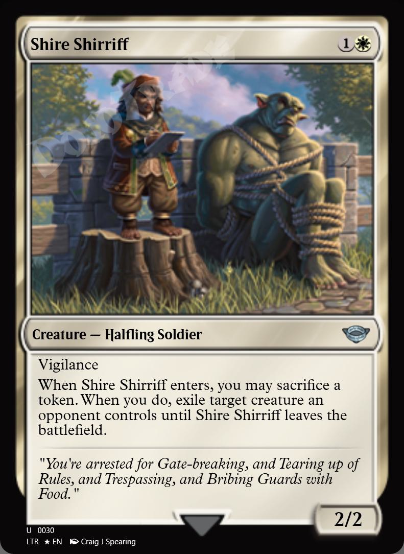 Shire Shirriff FOIL