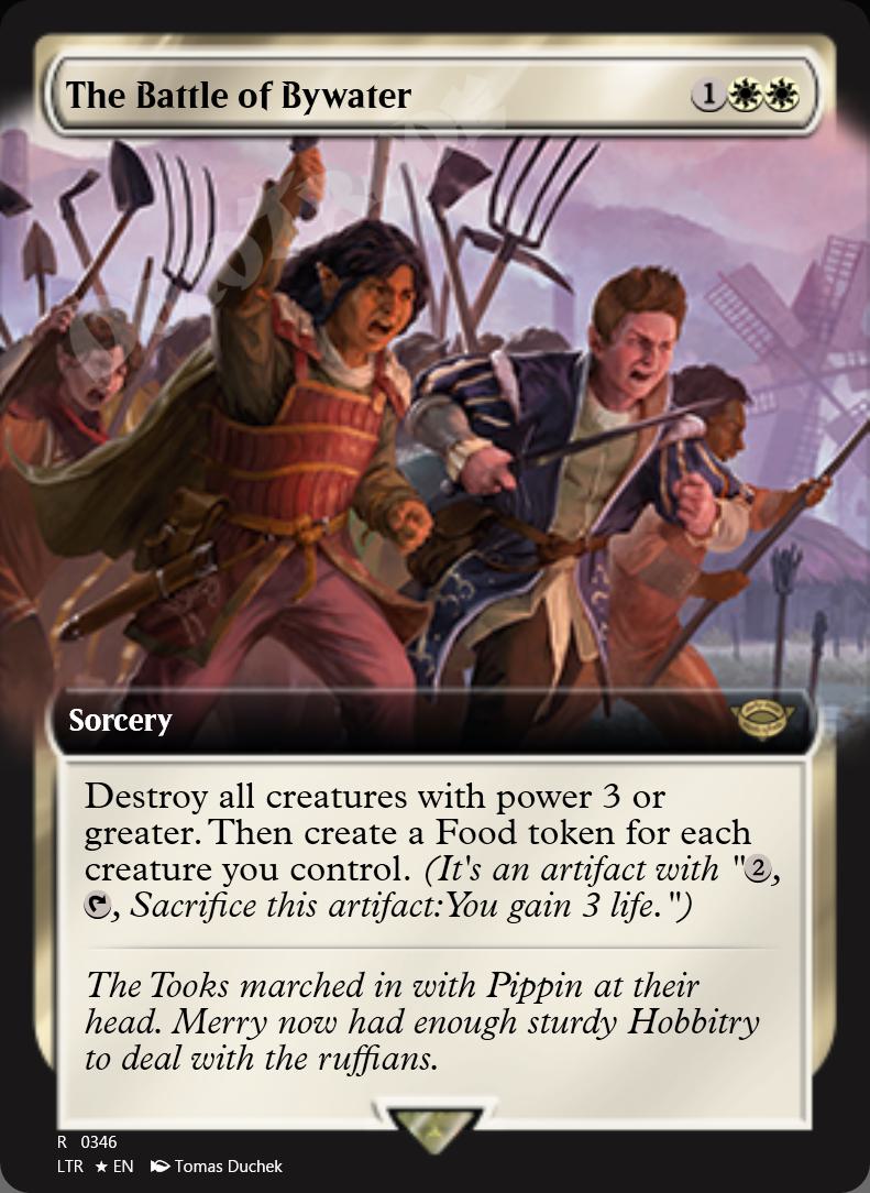 The Battle of Bywater (Extended Art) FOIL