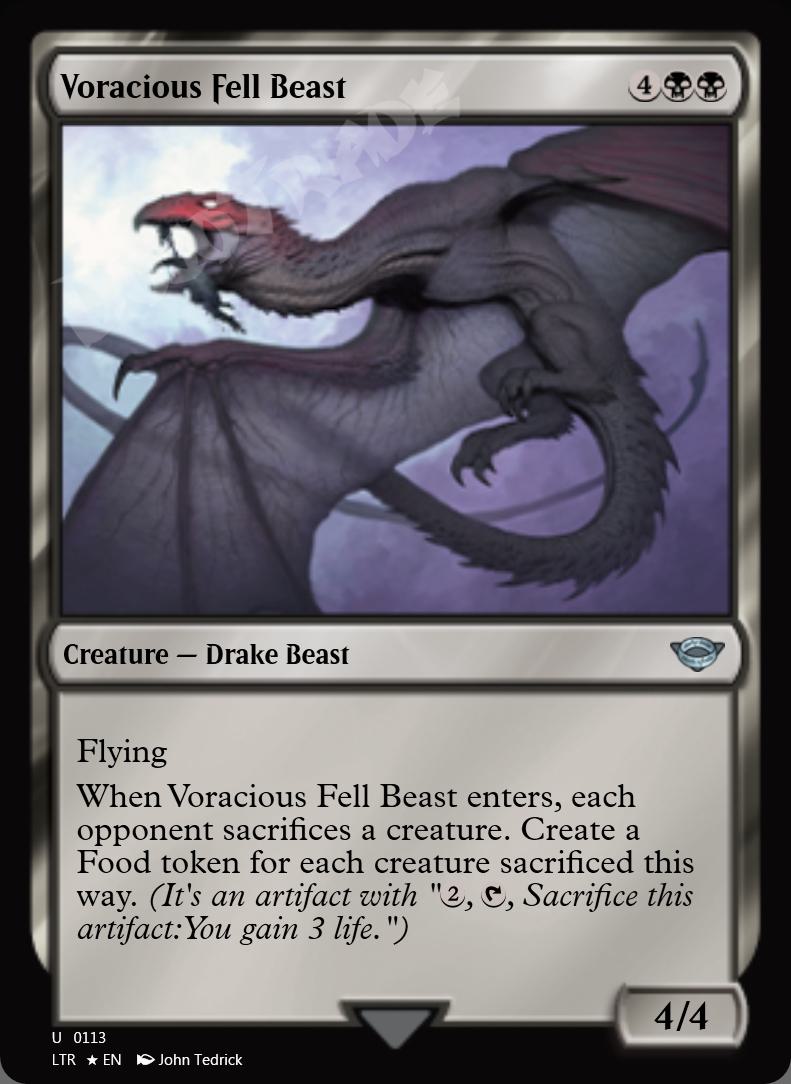 Voracious Fell Beast FOIL