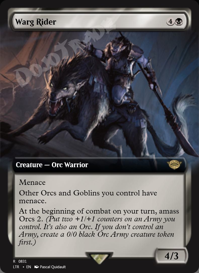 Warg Rider (Extended Art)