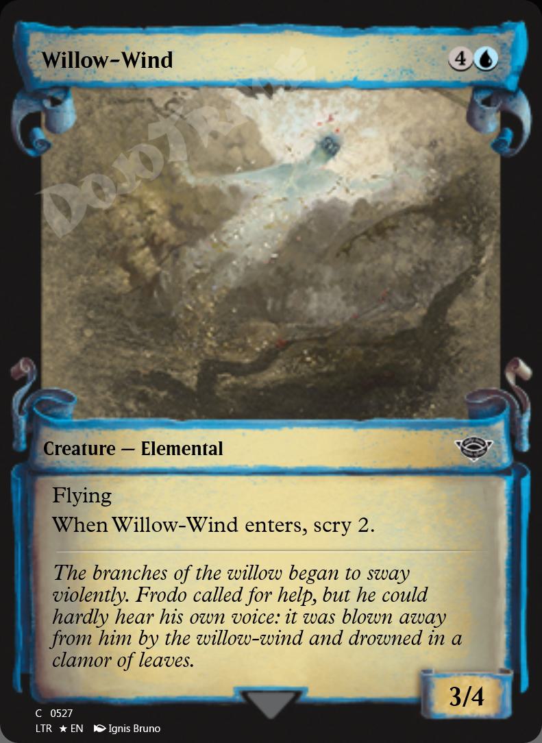 Willow-Wind (Showcase Scrolls) FOIL