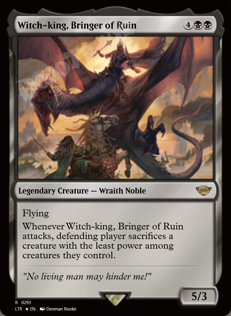 Witch-king, Bringer of Ruin (Starter Kit) FOIL