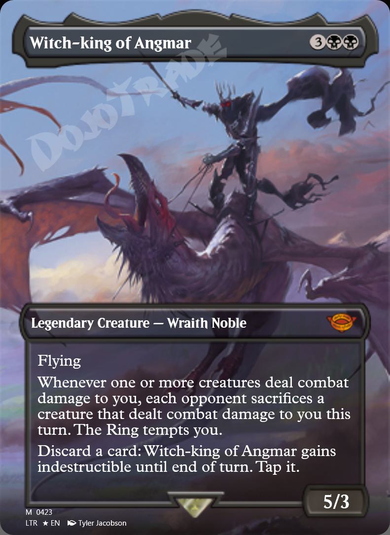 Witch-king of Angmar (Borderless) FOIL