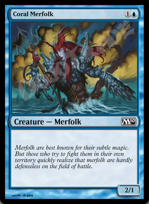 Coral Merfolk