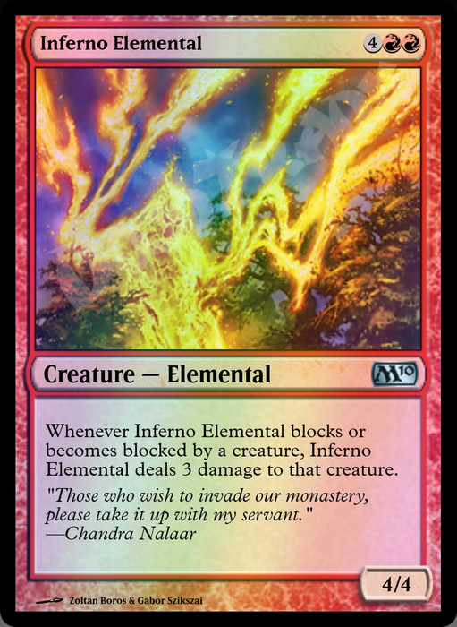 Inferno Elemental FOIL