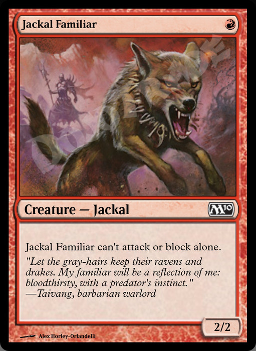 Jackal Familiar