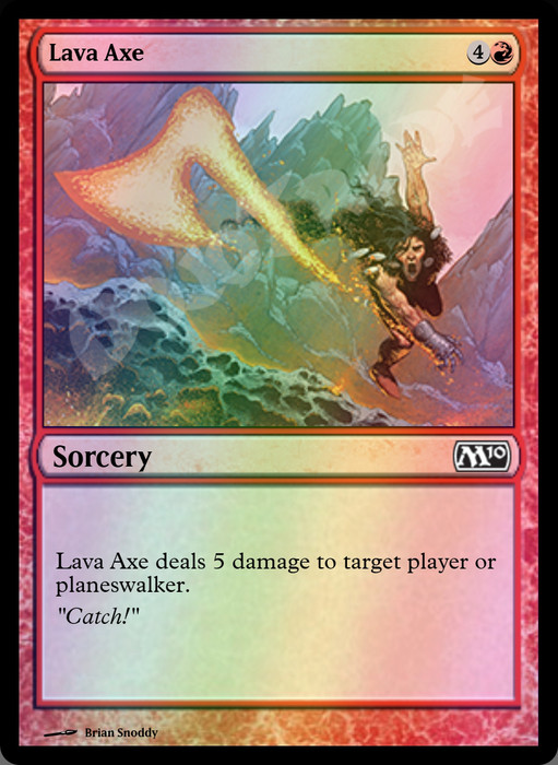 Lava Axe FOIL