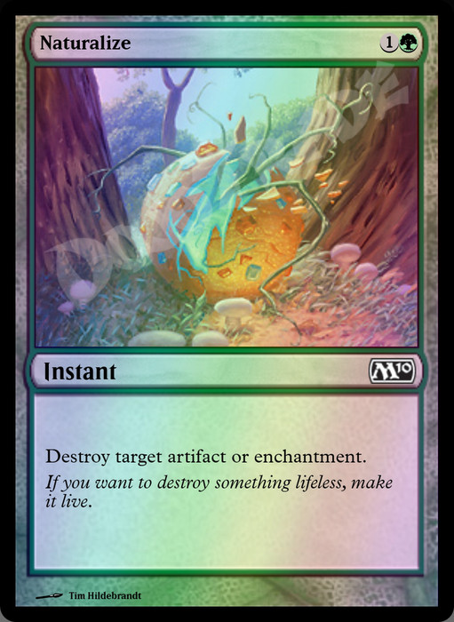 Naturalize FOIL