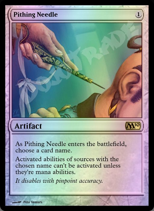 Pithing Needle FOIL