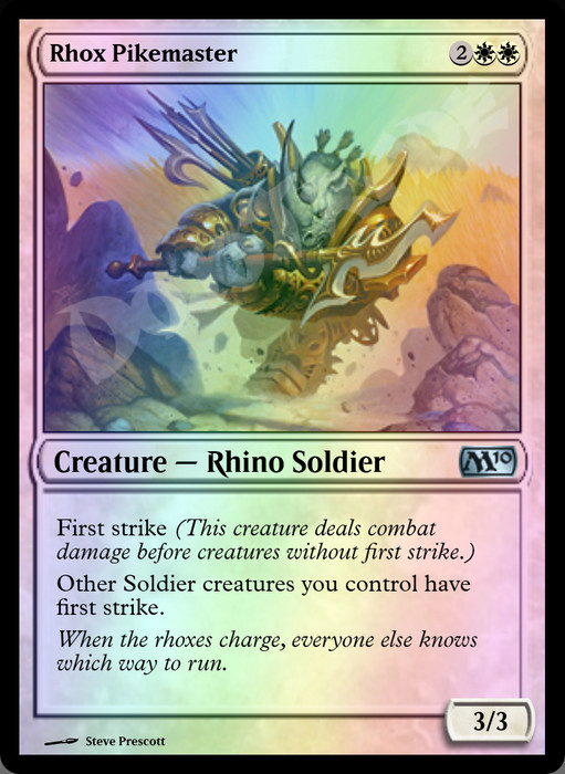 Rhox Pikemaster FOIL