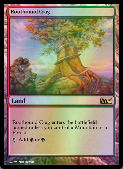 Rootbound Crag FOIL