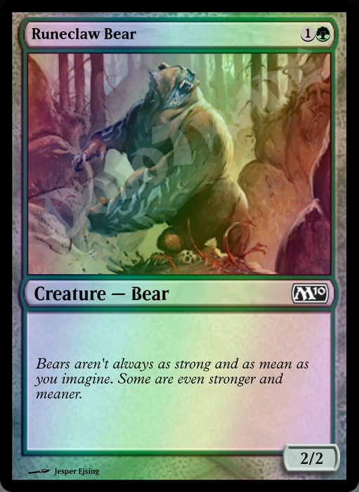 Runeclaw Bear FOIL