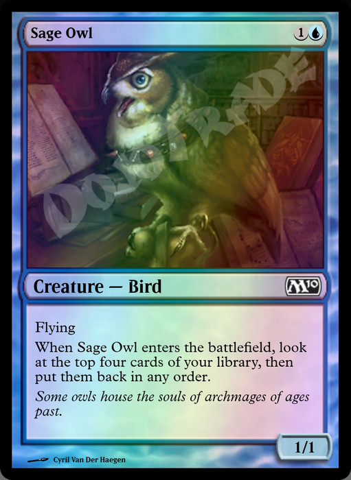 Sage Owl FOIL