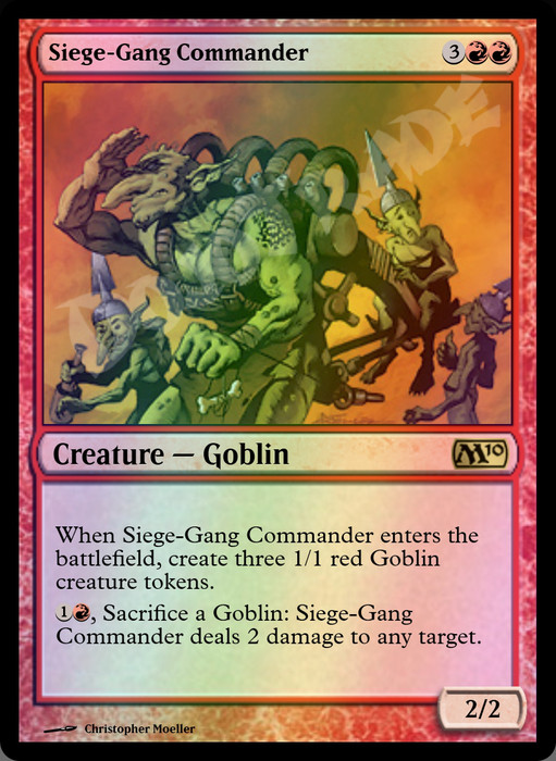 Siege-Gang Commander FOIL