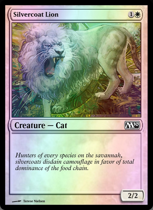 Silvercoat Lion FOIL