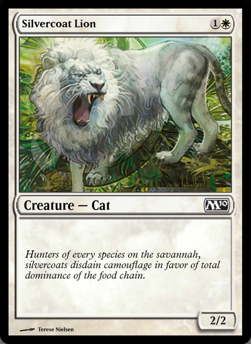 Silvercoat Lion