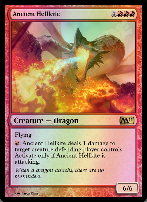 Ancient Hellkite FOIL